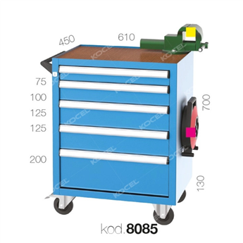 MENGENELİ VE UZATMA KABLOLU BAKIMCI ARABASI